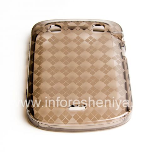 Photogallery for Silikon-Hülle verpackt Süßigkeiten Case für Blackberry 9900/9930 Bold Touch-, Gray (Rauch) product