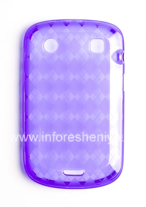 Photogallery for Silikon-Hülle verpackt Süßigkeiten Case für Blackberry 9900/9930 Bold Touch-, Flieder product
