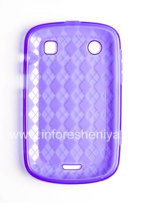 Photogallery for Silikon-Hülle verpackt Süßigkeiten Case für Blackberry 9900/9930 Bold Touch-, Flieder product