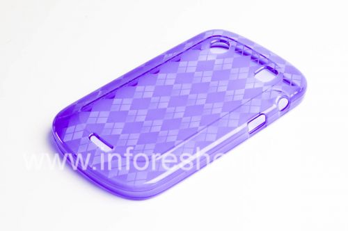 Photogallery for Silikon-Hülle verpackt Süßigkeiten Case für Blackberry 9900/9930 Bold Touch-, Flieder product