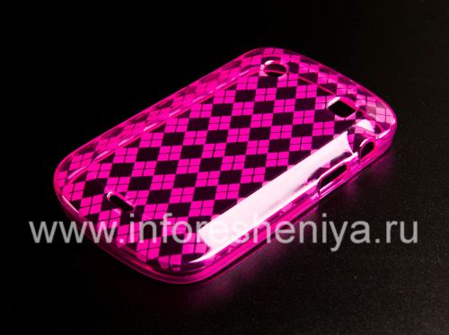 Photogallery for Silikon-Hülle verpackt Süßigkeiten Case für Blackberry 9900/9930 Bold Touch-, Pink (Pink) product