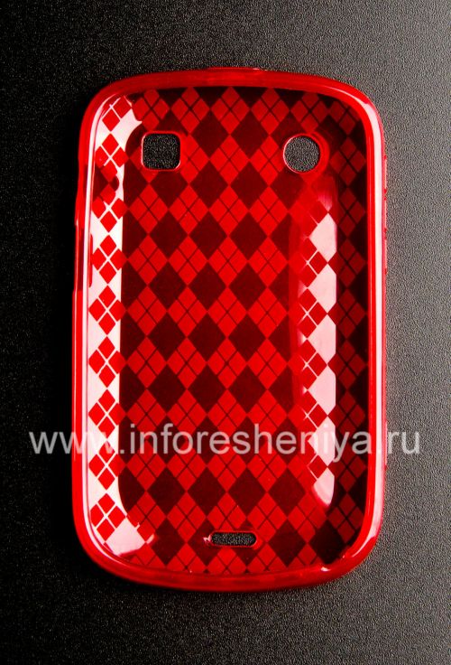 Photogallery for Silikon-Hülle verpackt Süßigkeiten Case für Blackberry 9900/9930 Bold Touch-, Red (rot) product