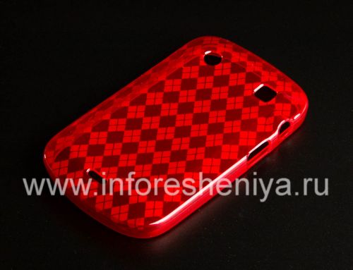 Photogallery for Silikon-Hülle verpackt Süßigkeiten Case für Blackberry 9900/9930 Bold Touch-, Red (rot) product