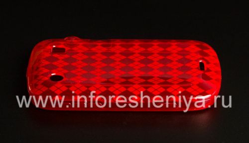 Photogallery for Silikon-Hülle verpackt Süßigkeiten Case für Blackberry 9900/9930 Bold Touch-, Red (rot) product