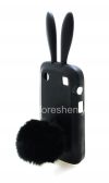 Photo 3 — Rabito Silicone Case untuk kompak BlackBerry 9900 / 9930 Bold Sentuh, hitam