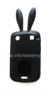 Photo 6 — Rabito Silicone Case untuk kompak BlackBerry 9900 / 9930 Bold Sentuh, hitam