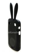Photo 7 — Rabito Silicone Case untuk kompak BlackBerry 9900 / 9930 Bold Sentuh, hitam