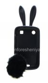 Photo 10 — Rabito Silicone Case untuk kompak BlackBerry 9900 / 9930 Bold Sentuh, hitam
