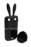 Photo 11 — Rabito Silicone Case untuk kompak BlackBerry 9900 / 9930 Bold Sentuh, hitam