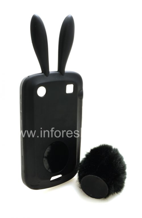 Photogallery for কম্প্যাক্ট BlackBerry 9900 / 9930 Bold টাচ জন্য Rabito সিলিকন কেস, কালো product
