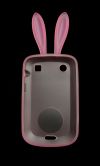 Photo 6 — Rabito Silicone Case untuk kompak BlackBerry 9900 / 9930 Bold Sentuh, merah muda transparan