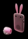 Photo 9 — Rabito Silicone Case untuk kompak BlackBerry 9900 / 9930 Bold Sentuh, merah muda transparan