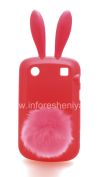 Photo 1 — Rabito Silicone Case untuk kompak BlackBerry 9900 / 9930 Bold Sentuh, merah
