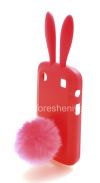 Photo 3 — Rabito Silicone Case untuk kompak BlackBerry 9900 / 9930 Bold Sentuh, merah