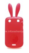 Photo 4 — Rabito Silicone Case untuk kompak BlackBerry 9900 / 9930 Bold Sentuh, merah