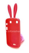 Photo 10 — Rabito Silicone Case untuk kompak BlackBerry 9900 / 9930 Bold Sentuh, merah