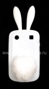 Photo 1 — Rabito Silicone Case untuk kompak BlackBerry 9900 / 9930 Bold Sentuh, putih