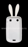 Photo 7 — Rabito Silicone Case untuk kompak BlackBerry 9900 / 9930 Bold Sentuh, putih