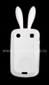 Photo 8 — Rabito Silicone Case untuk kompak BlackBerry 9900 / 9930 Bold Sentuh, putih