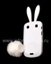 Photo 13 — Rabito Silicone Case untuk kompak BlackBerry 9900 / 9930 Bold Sentuh, putih