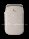 Photo 1 — BlackBerry 9900 / 9930/9720 জন্য মূল চামড়া কেস পকেট লেদার পকেট, হোয়াইট (সাদা)