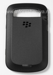 La funda de silicona original de la caja de Shell suave sellado para BlackBerry 9900/9930 Bold táctil, negro