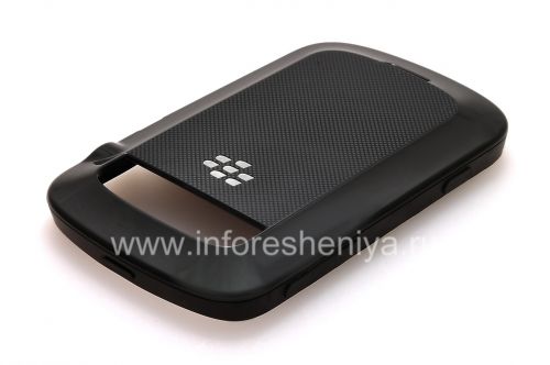 Photogallery for La cubierta de plástico original, cubre Carcasa Dura BlackBerry 9900/9930 Bold Touch, Negro (Negro) product