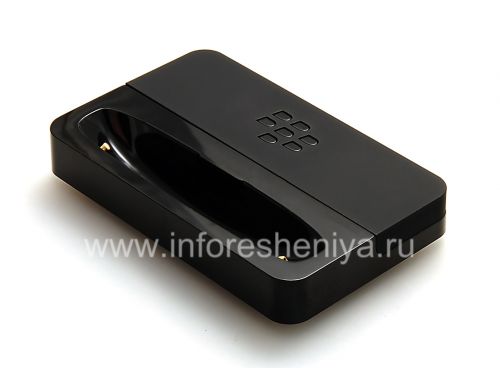 Photogallery for chargeur de bureau d&#39;origine &quot;Glass&quot; international Carging Pod Bundle avec des buses pour les différents pays pour le BlackBerry 9900/9930 Bold tactile, Noir (Black) product