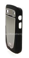 Photo 3 — Unternehmenskunststoffabdeckung, Deckel mit Metalleinsatz iSkin Aura für Blackberry 9900/9930 Bold Touch-, Black (Schwarz)