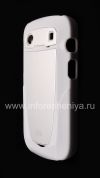 Photo 3 — Couvercle en plastique d'entreprise, couvrir avec insert métallique iSkin Aura pour BlackBerry 9900/9930 Bold tactile, Caucasien (Blanc)