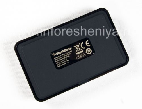 Photogallery for شاحن سطح المكتب الأصلي &quot;زجاج&quot; الشحن قرنة لبلاك بيري 9900/9930 Bold تاتش, أسود product