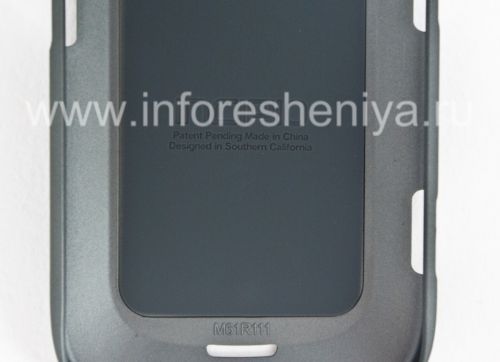 Photogallery for penutup plastik perusahaan, penutup untuk Incipio Feather Perlindungan BlackBerry 9900 / 9930 Bold Sentuh, Sparkling Burgundy (Iridescent Dark Gray) product