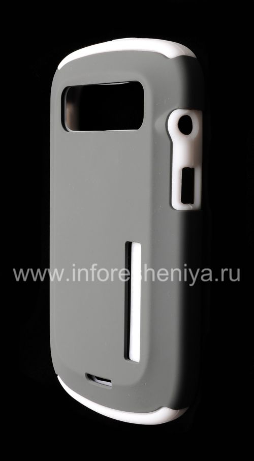 Photogallery for কর্পোরেট কেস BlackBerry 9900 / 9930 Bold টাচ জন্য Incipio Silicrylic ruggedized, গ্রে / হোয়াইট (ধূসর / সাদা) product