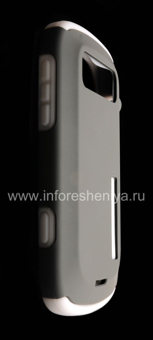 Photogallery for কর্পোরেট কেস BlackBerry 9900 / 9930 Bold টাচ জন্য Incipio Silicrylic ruggedized, গ্রে / হোয়াইট (ধূসর / সাদা) product