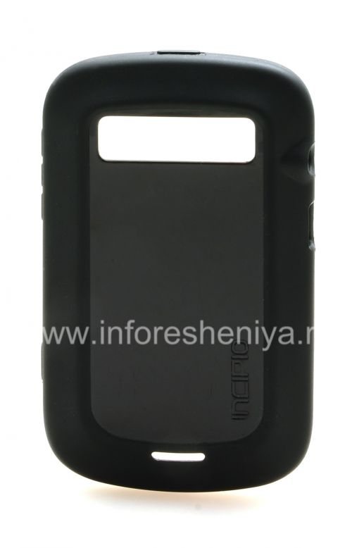 Photogallery for ブラックベリー9900/9930 Bold Touch用プラスチックインサートのIncipio DuroSHOT DRXで密封し、企業のシリコンケース, ブラック/ブラック（ブラック/ブラック） product