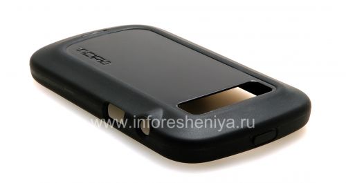 Photogallery for ブラックベリー9900/9930 Bold Touch用プラスチックインサートのIncipio DuroSHOT DRXで密封し、企業のシリコンケース, ブラック/ブラック（ブラック/ブラック） product