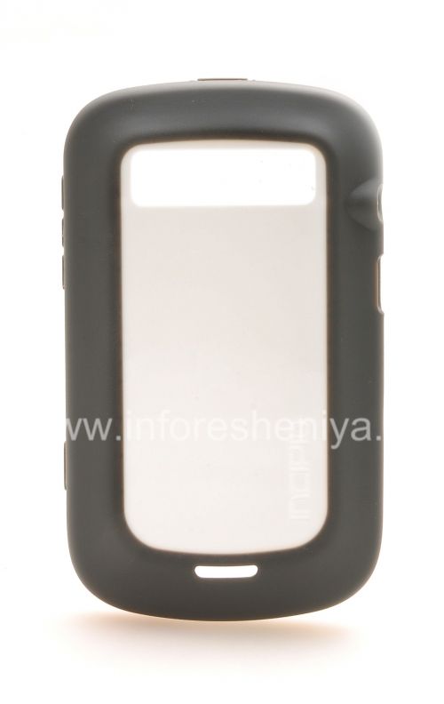 Photogallery for ブラックベリー9900/9930 Bold Touch用プラスチックインサートのIncipio DuroSHOT DRXで密封し、企業のシリコンケース, グレー/ホワイト（グレー/ホワイト） product
