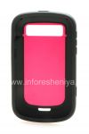 Photo 2 — Corporate silicone case sealed with plastic insert Incipio DuroSHOT DRX for BlackBerry 9900/9930 Bold Touch, Black/Pink