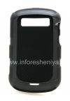 Photo 1 — Silicone Case entreprise c cache en plastique Incipio Predator pour BlackBerry 9900/9930 Bold tactile, Noir / noir (noir / noir)
