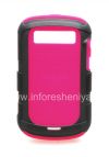 Photo 1 — Silicone Case entreprise c cache en plastique Incipio Predator pour BlackBerry 9900/9930 Bold tactile, Fuchsia / Gris (Rose / Noir)