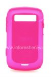 Photo 6 — Silicone Corporate Case c plastic rim Incipio Predator for BlackBerry 9900 / 9930 Bold Touch, Fuchsia / Mpunga (Pink / Black)