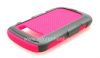 Photo 8 — Silicone Corporate Case c plastic rim Incipio Predator for BlackBerry 9900 / 9930 Bold Touch, Fuchsia / Mpunga (Pink / Black)
