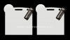 Photo 3 — BlackBerry 9900 / 9930 Bold টাচ জন্য পর্দা এবং হাউজিং BodyGuardz UltraTough সাফ স্কিন (2 সেট) জন্য স্বচ্ছ প্রতিরক্ষামূলক ছায়াছবি কর্পোরেট Ultraprochnyh সেট, স্বচ্ছ