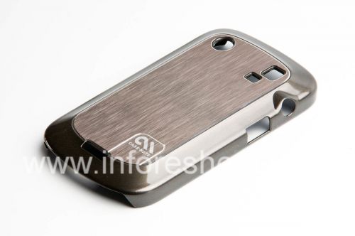 Photogallery for Firm plastic cover, cover with aluminum inlay Case-Mate Barely There Brushed Aluminum Case for BlackBerry 9900/9930 Bold Touch, Silver product
