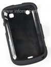 Photo 2 — Boîtier en plastique tactile Sky Shell dur pour BlackBerry 9900/9930 Bold tactile, Noir (Black)