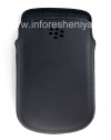 Photo 1 — Asli kulit kasus saku-matte Kulit Pocket untuk BlackBerry 9900 / 9930/9720, Black (hitam)