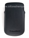 Photo 2 — 在原装皮套口袋磨砂皮口袋BlackBerry 9900 /九千七百二十零分之九千九百三十零, 黑（黑）