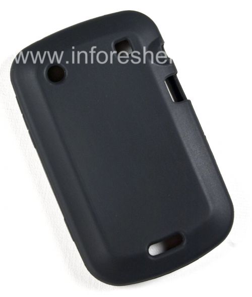Photogallery for تحمل الحل سيليكون حالة لبلاك بيري 9900/9930 Bold تاتش, أسود (أسود) product