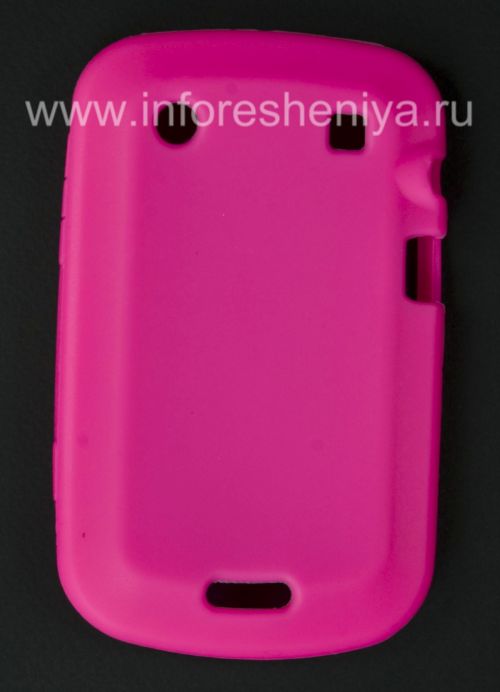 Photogallery for تحمل الحل سيليكون حالة لبلاك بيري 9900/9930 Bold تاتش, الوردي (وردي) product