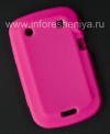 Photo 6 — Silicone Case untuk Membawa Solusi BlackBerry 9900 / 9930 Bold Sentuh, Merah muda (pink)